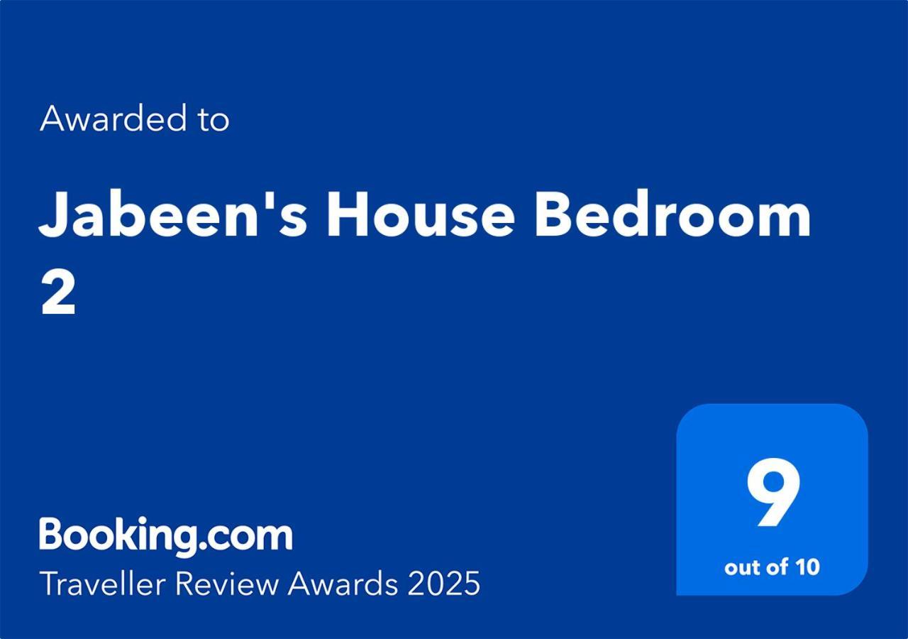 Jabeen'S House Bedroom 2 베종 외부 사진
